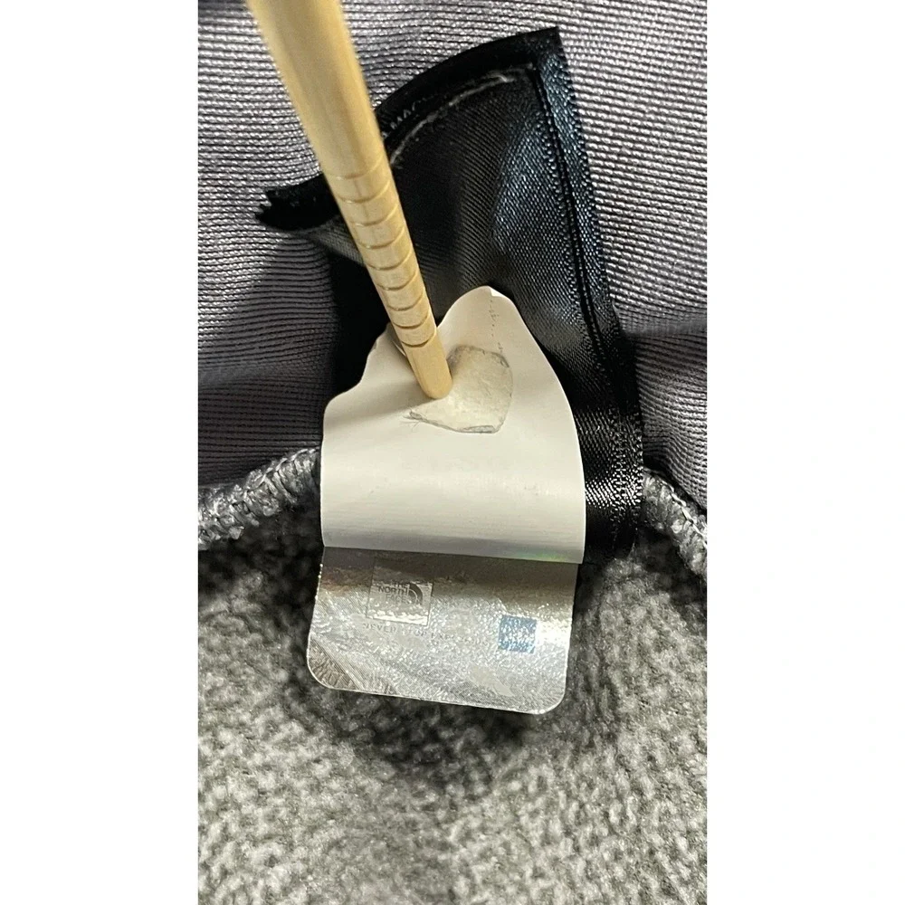 The North Face Men's Full Zip Sweatshirt Jacket Large Fleece Outdoor Gray